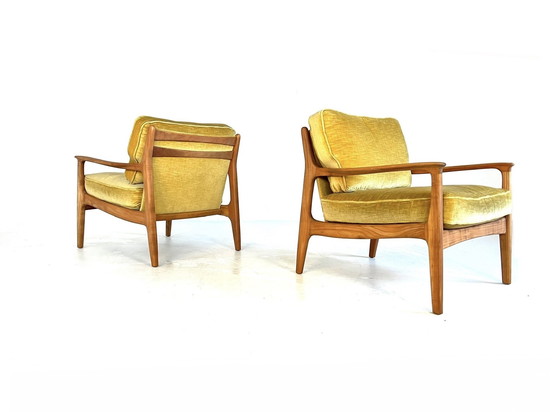 Image 1 of 2X Restored Eugen Schmidt Armchairs, Es Möbelfabrik
