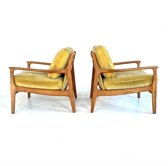 Image 1 of 2X Restored Eugen Schmidt Armchairs, Es Möbelfabrik