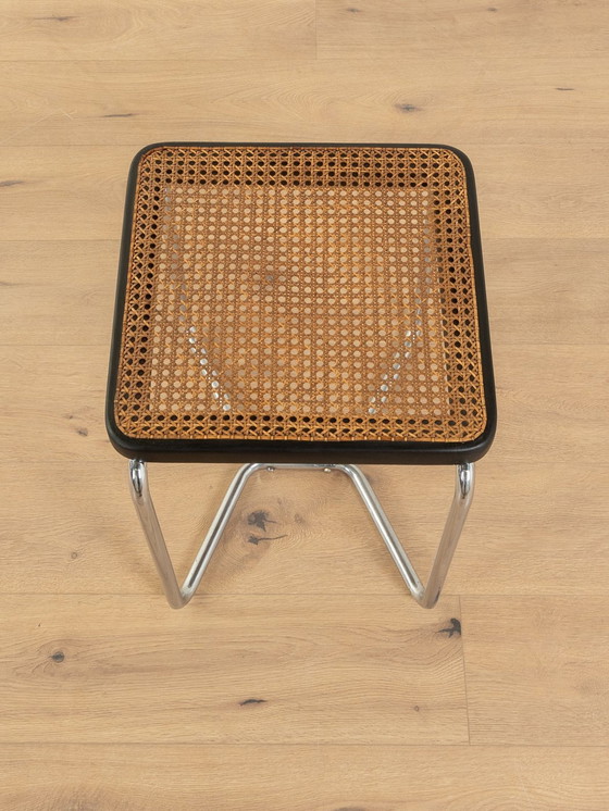 Image 1 of Legendary Tubular Steel Stool, Model B 56, Marcel Breuer For Thonet