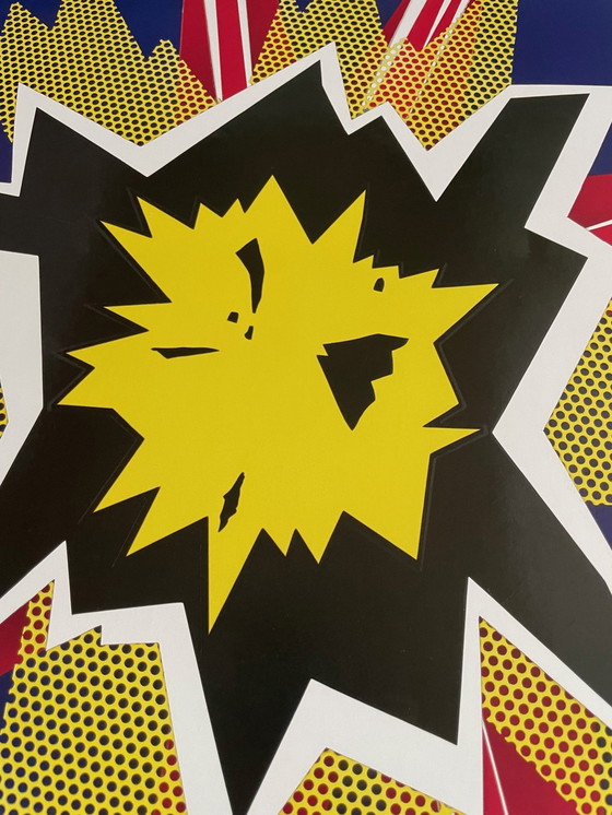 Image 1 of Roy Lichtenstein (1923-1997), Explosion II, 1965, Copyright 2010 Estate Of Roy Lichtenstein In Conjunction With Crash..