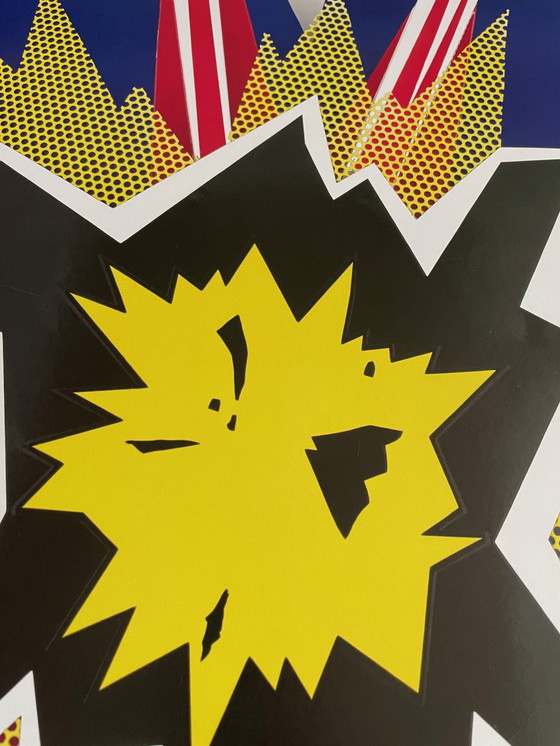 Image 1 of Roy Lichtenstein (1923-1997), Explosion II, 1965, Copyright 2010 Estate Of Roy Lichtenstein In Conjunction With Crash..