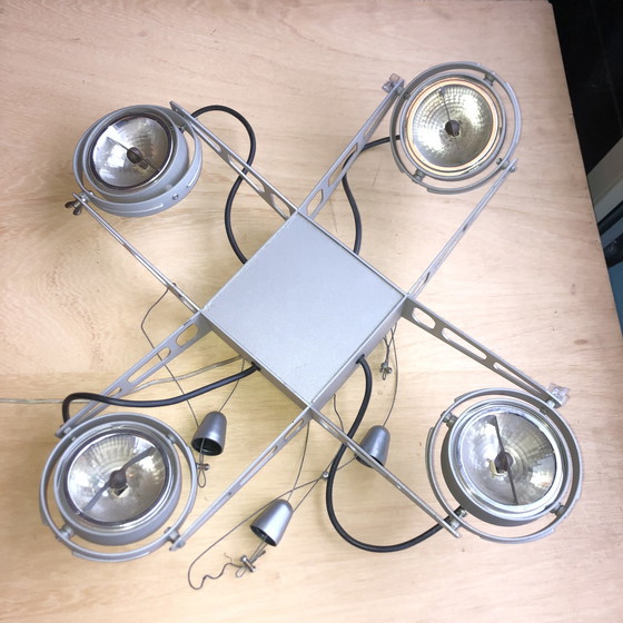 Image 1 of Industrial Ceiling Lamp 4 Spots