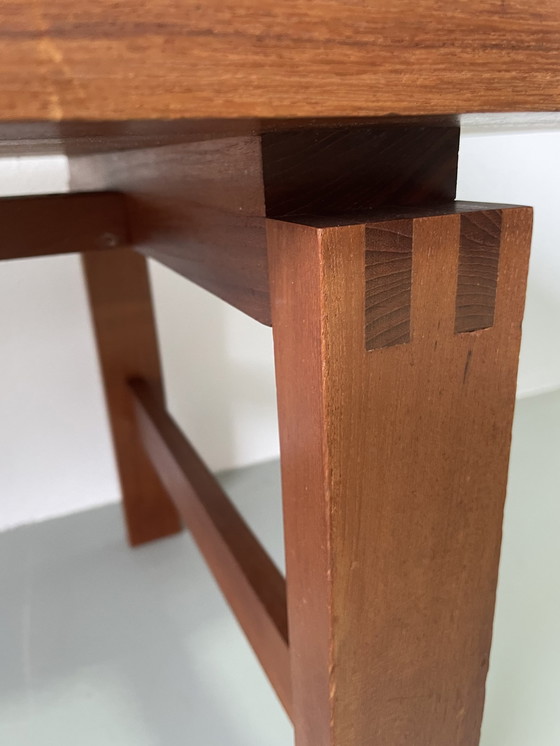 Image 1 of Table basse vintage en teck massif