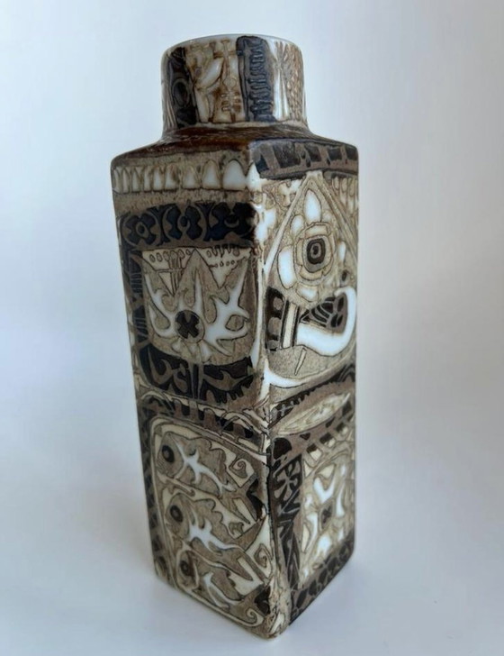 Image 1 of Royal Copenhagen Danmark Fajance Vase Baca Danish Design