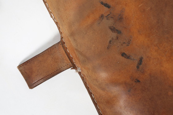 Image 1 of Vintage Thick Leather Gym Mat, Belgium 1930S