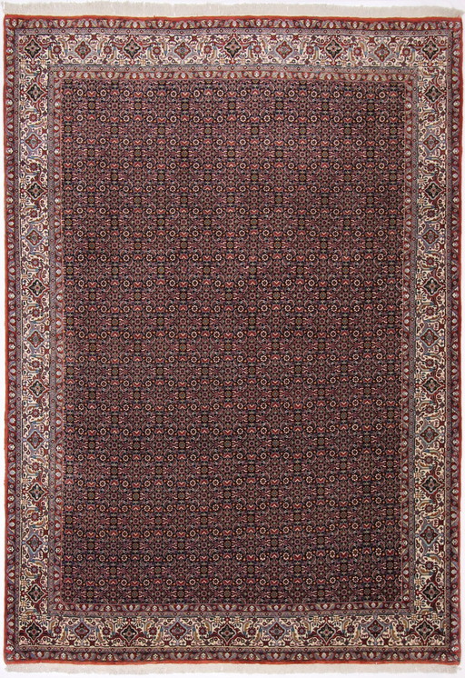 Original Hand-Knotted Persian Rug Bidjar Takab Very Fine Knotted 290 X 205 Cm Top Condition