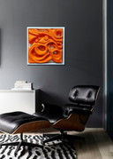 Orange & White Epoxy Pools