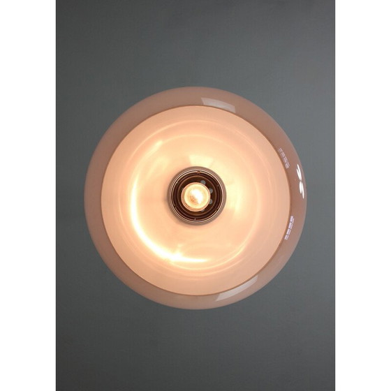 Image 1 of Vintage white Jolly pendant lamp by Luigi Massoni for Guzzini, 1970