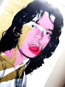 Andy Warhol - Mick Jagger (1976) - MuMok Viena 2010 - offset
