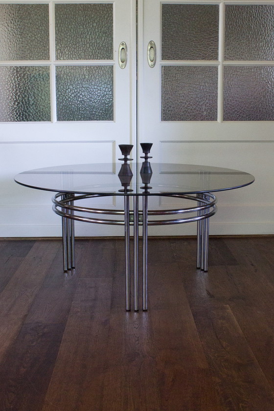 Image 1 of Vintage Coffee Table Chrome