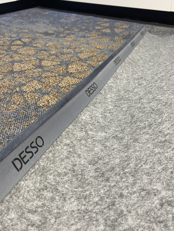 Image 1 of Desso Precious Day Carpet Blue / Gold Brown New