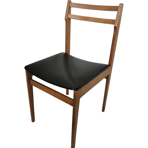 Vintage beechwood chairs model 2087 by Branko Uršič for Stol, Slovenia 1963