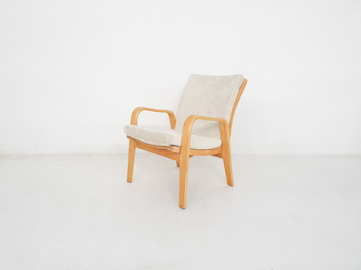 Cees Braakman For Pastoe "Fb06"Birch Lounge Chair, The Netherlands 1950'S