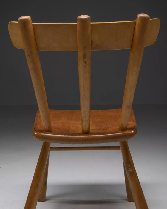 Image 1 of 4x Windsor chair