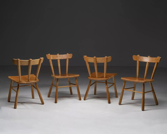 Image 1 of 4x Windsor chair