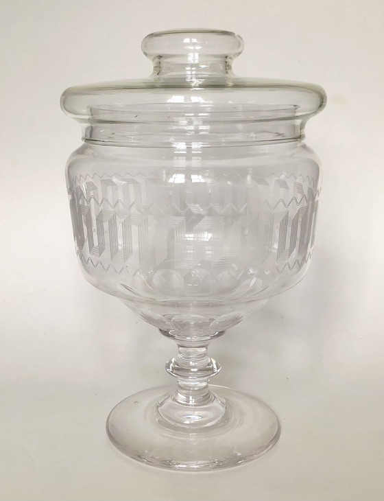 Image 1 of Coupe en verre Val Saint Lambert