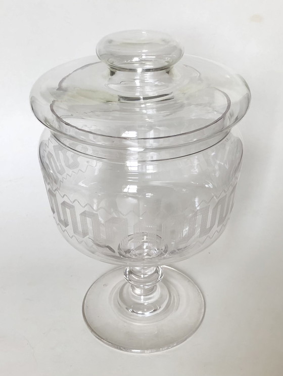 Image 1 of Coupe en verre Val Saint Lambert