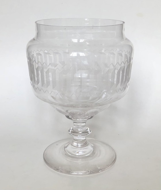 Image 1 of Glass coupe Val Saint Lambert