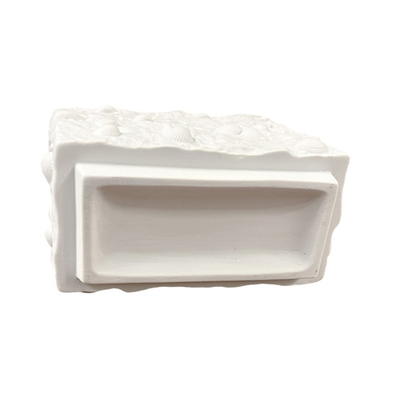 Image 1 of Biscuit Vase In The New Look Style Veb Kunstporzellan Ilmenau, Germany 1970S