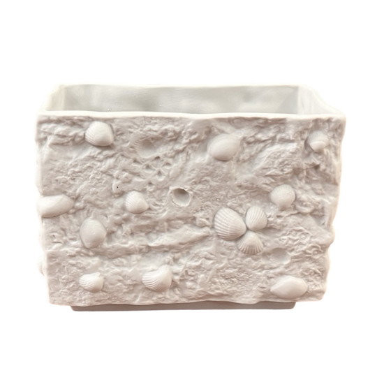 Image 1 of Biscuit Vase In The New Look Style Veb Kunstporzellan Ilmenau, Germany 1970S