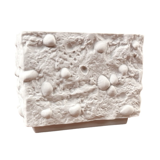 Image 1 of Biscuit Vase In The New Look Style Veb Kunstporzellan Ilmenau, Germany 1970S