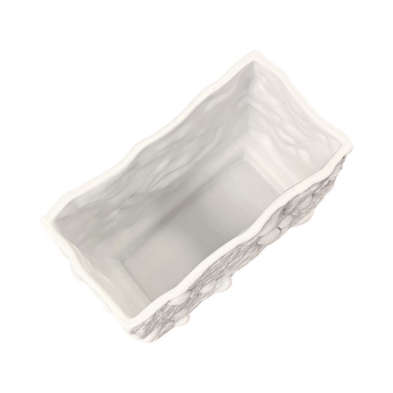 Image 1 of Biscuit Vase In The New Look Style Veb Kunstporzellan Ilmenau, Germany 1970S