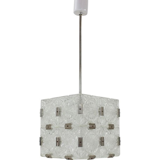Image 1 of Vintage pendant lamp by Kamenický Šenov, Czechoslovakia 1960