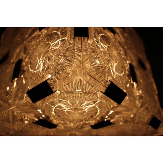 Image 1 of Vintage pendant lamp by Kamenický Šenov, Czechoslovakia 1960