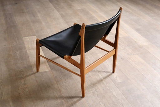 Chimney Lounge Chair Model 1192 By Franz Xaver Lutz For WK Möbel, 1958