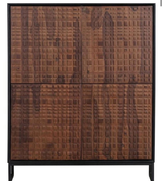 Image 1 of Bepurehome Nuts Cabinet Rosewood Wood New