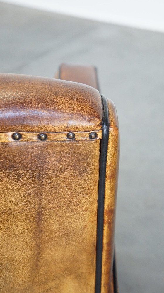 Image 1 of Art Deco Sheepskin Armchair