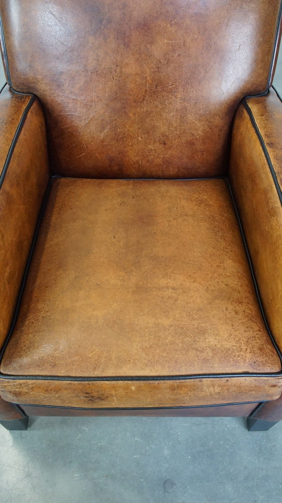 Image 1 of Art Deco Sheepskin Armchair