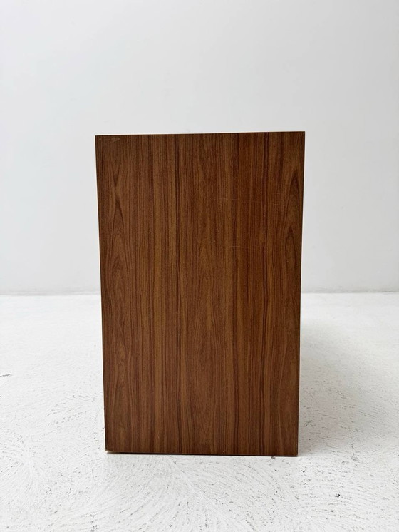 Image 1 of Mid - Century walnut wall shelf, 1960s