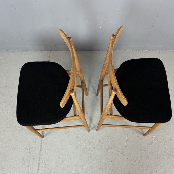 Image 1 of 2x Mid - Century Danish design chairs