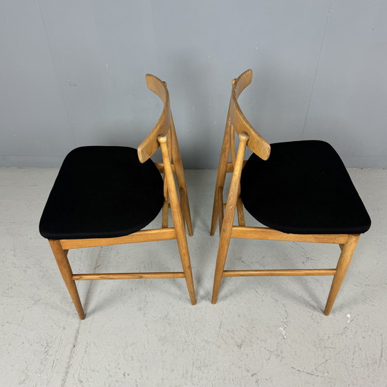 Image 1 of 2x Mid - Century Danish design chairs