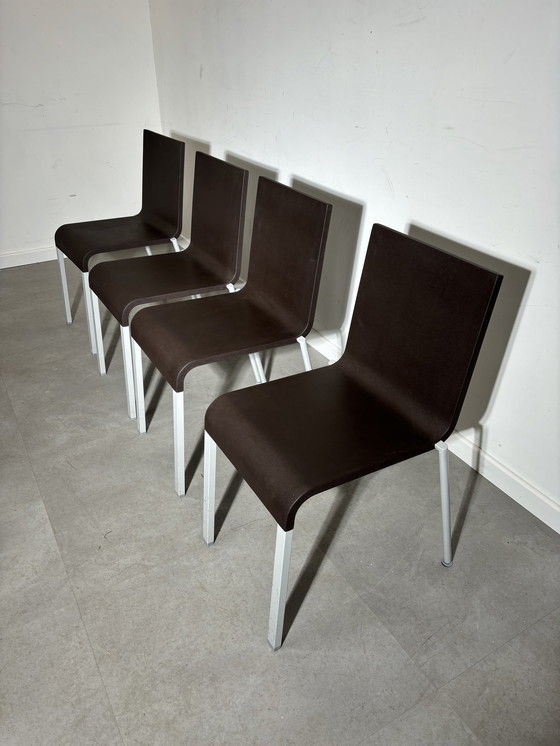 Image 1 of Set of 4 Maarten van Severen for Vitra .03 chair