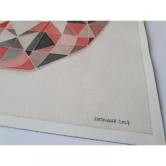 Image 1 of Acquerello vintage su carta n. 400 di Jérémie Iordanoff, 2007