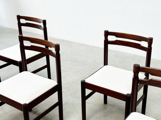 Image 1 of Set Of Six Rosewood Dining Chairs