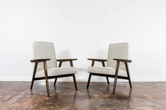 Image 1 of Pair Of Mid-Century Armchairs, Poland, 1960’S