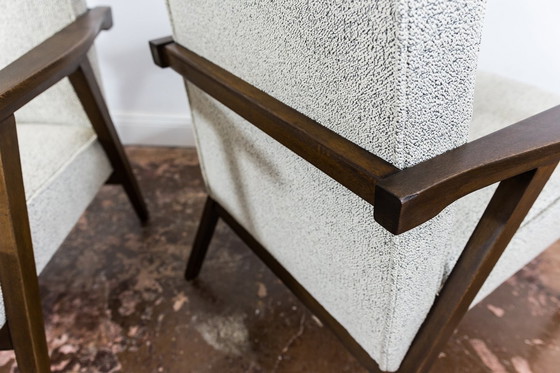 Image 1 of Pair Of Mid-Century Armchairs, Poland, 1960’S
