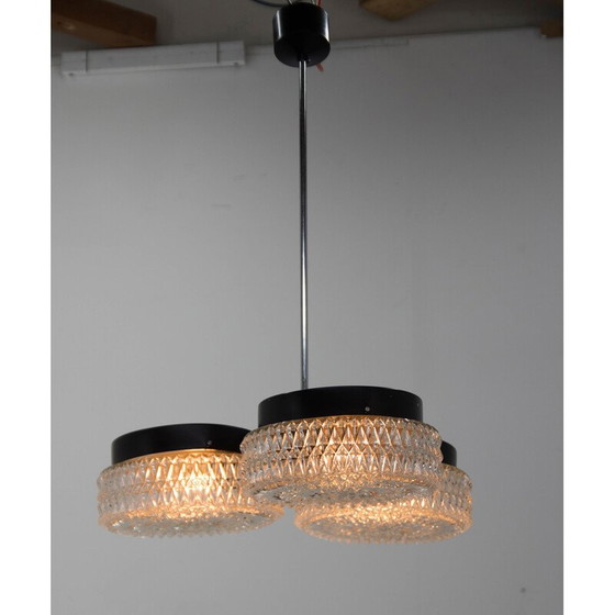 Image 1 of Vintage chandelier by Napako, Czechoslovakia 1960s