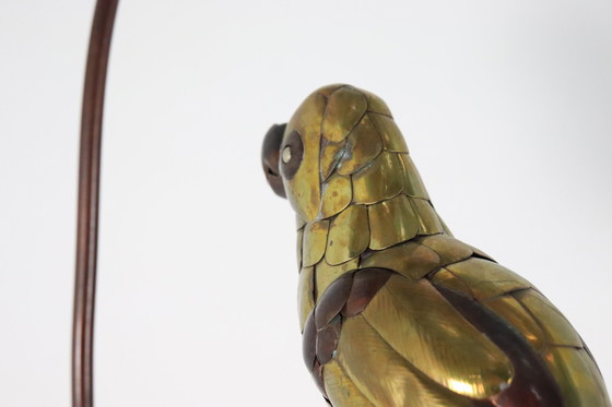 Image 1 of Brass Parrot Attr. Sergio Bustamante