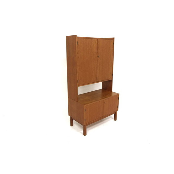 Image 1 of Vintage teak and beech cabinet, Sweden 1960