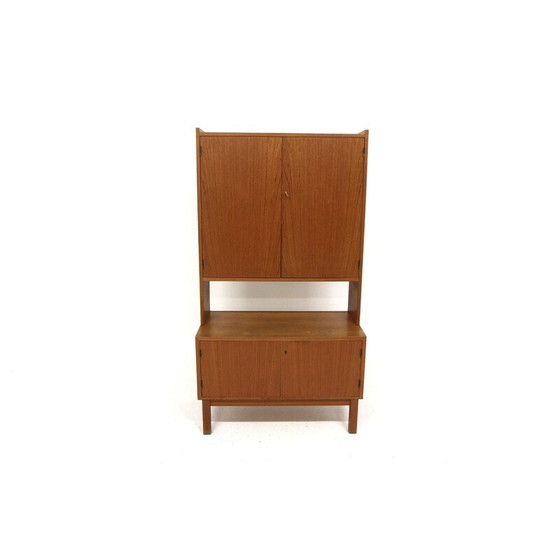 Image 1 of Vintage teak and beech cabinet, Sweden 1960