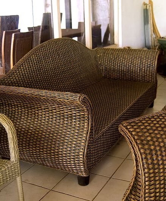 Image 1 of Rattan Lounge Set