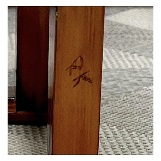 Image 1 of Mesa de centro de madera vintage de estilo asiático