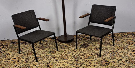 2x Vintage armchairs