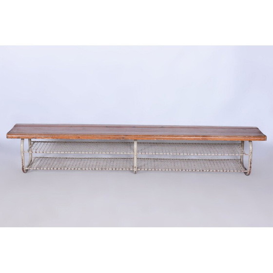 Image 1 of Pair of mid century benches, Czechoslovakia 1950s