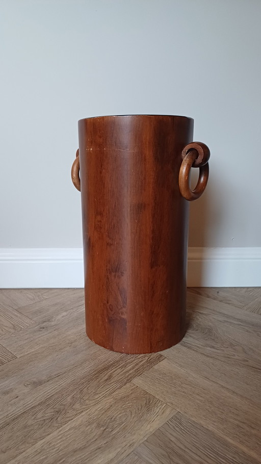 Danish Vintage Wooden Umbrella Stand!