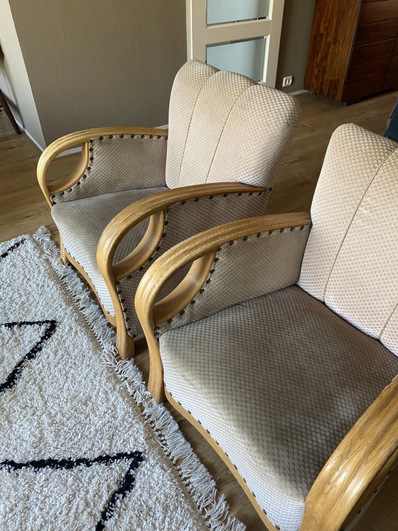 Image 1 of 2x Art Deco armchairs